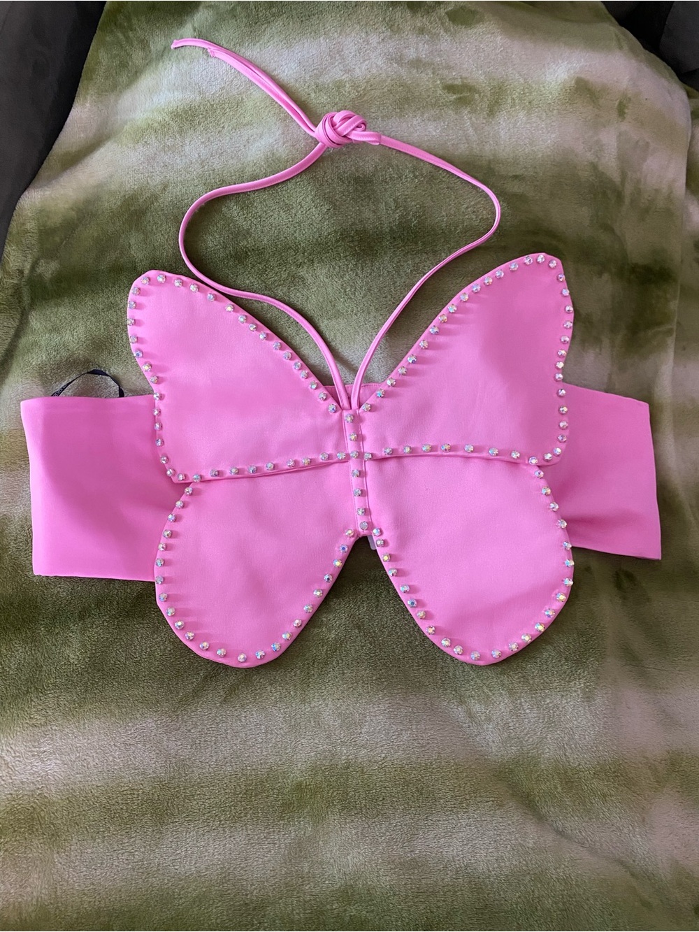 Forever 21 Wicked Collection Butterfly crop